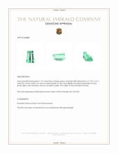 1.27 Ct. Emerald from Russia Appraisal