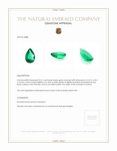 0.41 Ct. Emerald from Zambia Appraisal