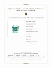 1.69 Ct. Emerald from Russia Scan Report
