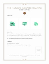 1.14 Ct. Emerald from Russia Appraisal