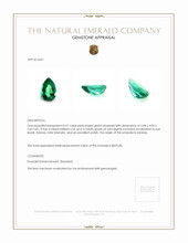 0.37 Ct. Emerald from Zambia Appraisal