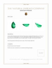 0.38 Ct. Emerald from Zambia Appraisal