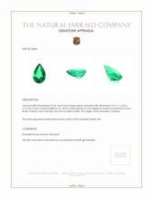 0.36 Ct. Emerald from Zambia Appraisal