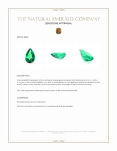 0.36 Ct. Emerald from Zambia Appraisal