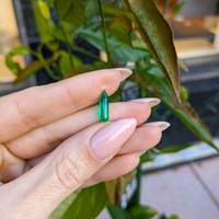 1.84 Ct. Cabochon Emerald from Afghanistan Life Style