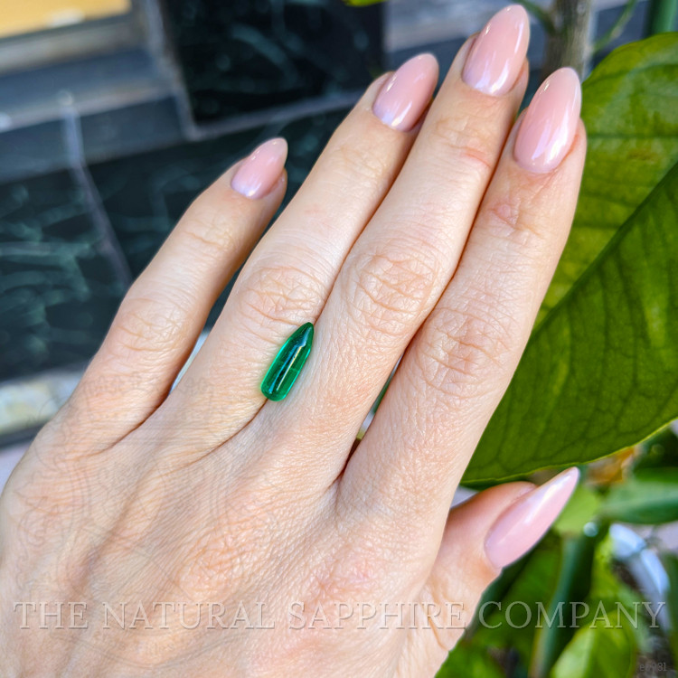 1.84 Ct. Cabochon Emerald from Afghanistan