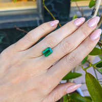 2.78 Ct. Emerald from Zambia Life Style