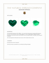 11.50 Ct. Emerald from Colombia Appraisal