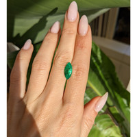 2.62 Ct. Emerald from Colombia Life Style