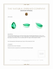 0.46 Ct. Emerald from Zambia Appraisal
