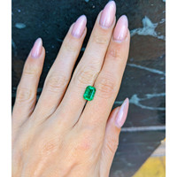 1.75 Ct. Emerald from Afghanistan Life Style