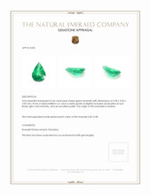 0.46 Ct. Emerald from Zambia Appraisal
