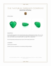 1.03 Ct. Emerald from Afghanistan Appraisal