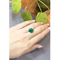 3.60 Ct. Emerald from Zambia Life Style