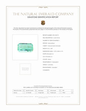 6.89 Ct. Emerald from Colombia Scan Report