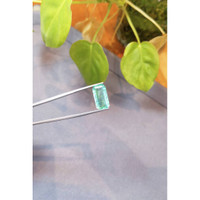 6.89 Ct. Emerald from Colombia Life Style