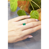 1.42 Ct. Emerald from Zambia Life Style