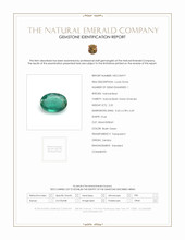 2.20 Ct. Emerald from Zambia Scan Report