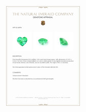 5.04 Ct. Emerald from Colombia Appraisal