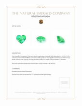 5.04 Ct. Emerald from Colombia Appraisal