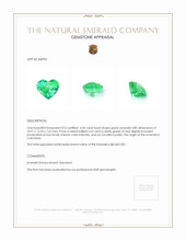 5.04 Ct. Emerald from Colombia Appraisal