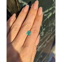 1.21 Ct. Emerald from Colombia Life Style