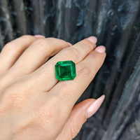 9.39 Ct. Emerald from Zambia Life Style