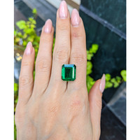 9.81 Ct. Emerald from Zambia Life Style