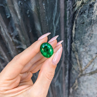18.55 Ct. Emerald from Zambia Life Style