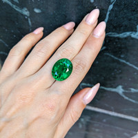 18.55 Ct. Emerald from Zambia Life Style