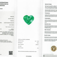 6.42 Ct. Emerald from Colombia Scan Report