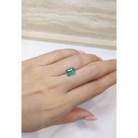 1.69 Ct. Emerald from Zambia Life Style