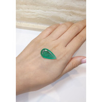 10.90 Ct. Emerald from Colombia Life Style