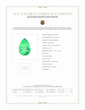 2.57 Ct. Emerald from Colombia Scan Report