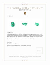 1.54 Ct. Emerald from Russia Appraisal