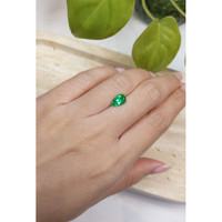 1.26 Ct. Emerald from Russia Life Style