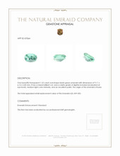 1.52 Ct. Emerald from Russia Appraisal