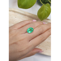 6.20 Ct. Emerald from Russia Life Style