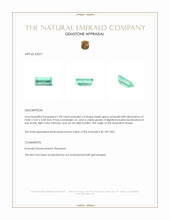 1.94 Ct. Emerald from Russia Appraisal