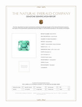 1.16 Ct. Emerald from Russia Scan Report