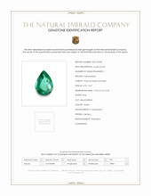 0.67 Ct. Emerald from Zambia Scan Report