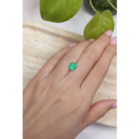 1.39 Ct. Emerald from Russia Life Style