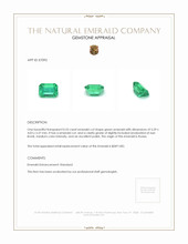 0.53 Ct. Emerald from Russia Appraisal