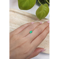 0.53 Ct. Emerald from Russia Life Style