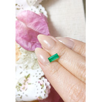 0.73 Ct. Emerald from Russia Life Style