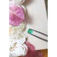 0.99 Ct. Emerald from Russia Life Style