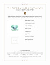 0.78 Ct. Emerald from Russia Scan Report
