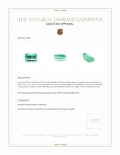 0.59 Ct. Emerald from Russia Appraisal