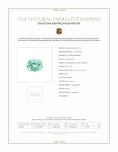 0.53 Ct. Emerald from Russia Scan Report