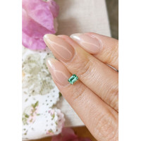 0.38 Ct. Emerald from Russia Life Style